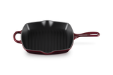 Le Creuset Signature 26cm Cast Iron Square Grillit - Garnet | 20183269490422