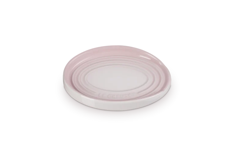 Le Creuset Stoneware Oval Spoon Rest - Shell Pink | 71507157770099
