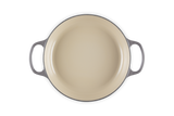 Le Creuset Signature 26cm Cast Iron Shallow Casserole - Flint | 21180264442430