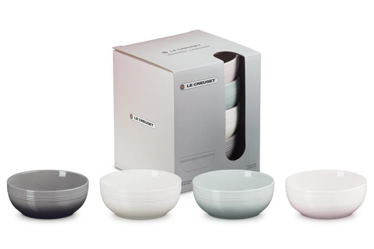 Le Creuset Stoneware Coupe Set of 4 Cereal Bowls | 79291857978019