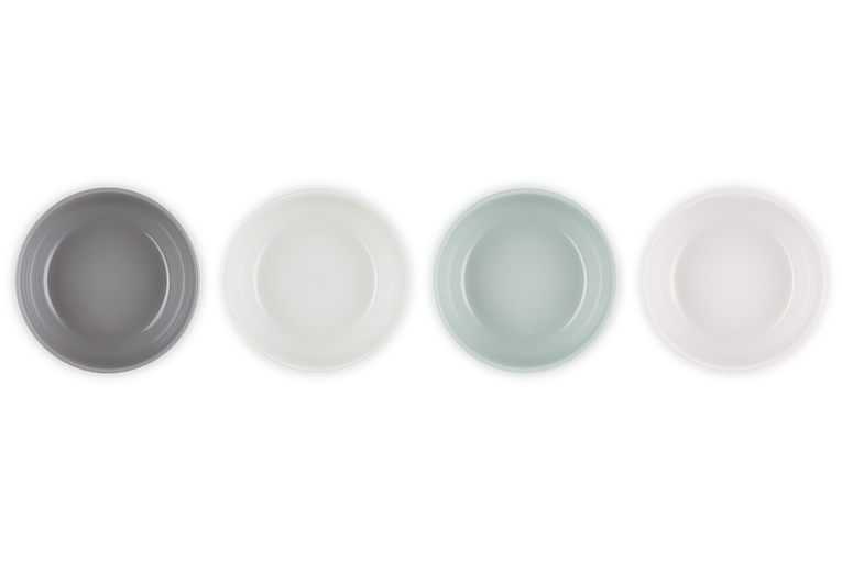 Le Creuset Stoneware Coupe Set of 4 Cereal Bowls | 79291857978019