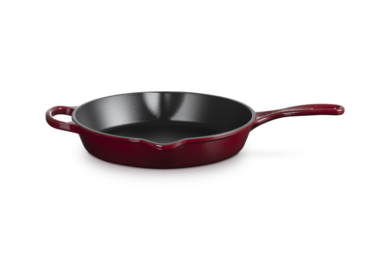 Le Creuset Signature 26cm Cast Iron Deep Skillet - Garnet | 20187269490422