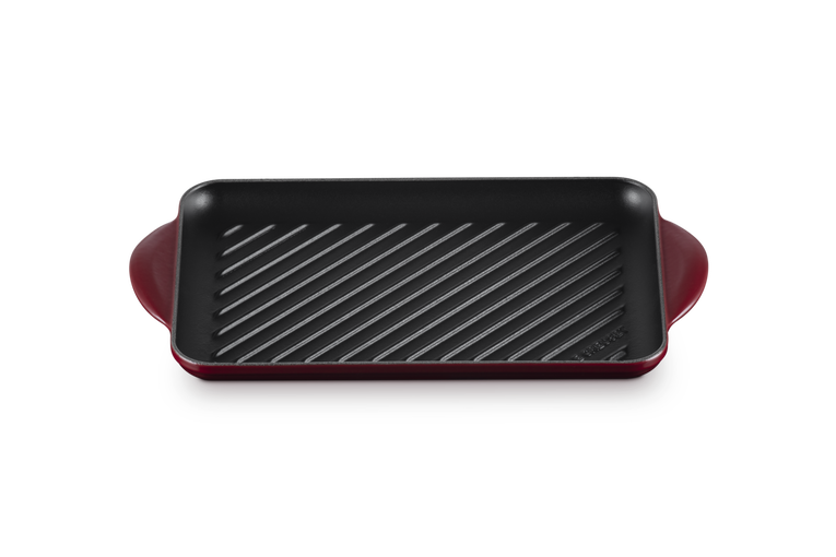 Le Creuset 32cm Cast Iron Rectangular Grill - Garnet | 20202329490460