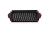 Le Creuset 32cm Cast Iron Rectangular Grill - Garnet | 20202329490460