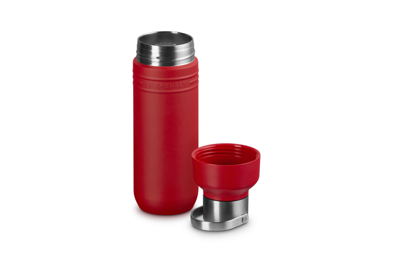Le Creuset 500ml Insulated On the Go Bottle - Cerise | 41066280600001