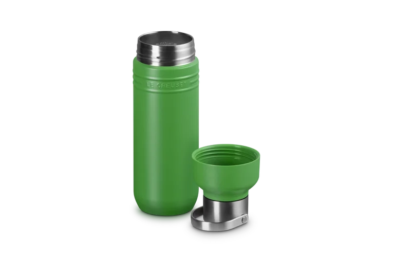 Le Creuset 500ml Insulated On the Go Bottle - Bamboo | 41066284080001