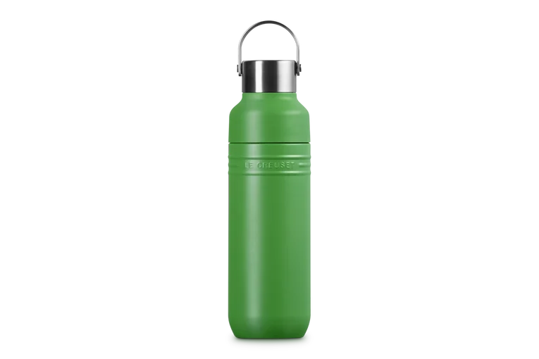 Le Creuset 500ml Insulated On the Go Bottle - Bamboo | 41066284080001