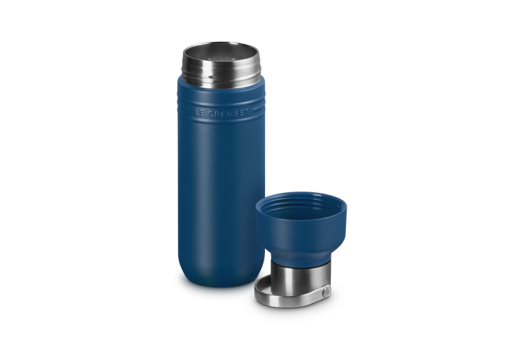 Le Creuset 500ml Insulated On the Go Bottle - Deep Teal | 41066286420001