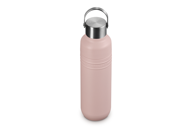 Le Creuset 500ml Insulated On the Go Bottle - Shell Pink | 41066287770001