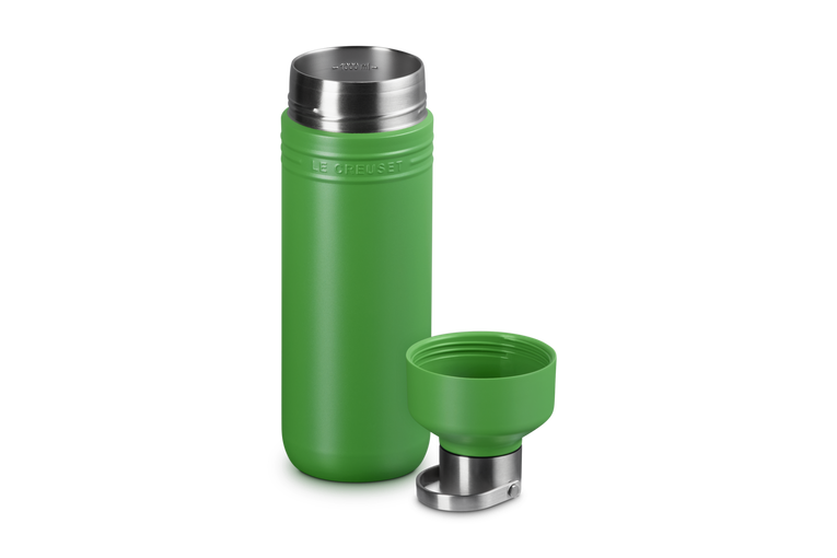 Le Creuset 1L Insulated On the Go Bottle - Bamboo | 41066334080001