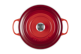 Le Creuset Signature 28cm Cast Iron Round Casserole - Cerise | 21177280602430