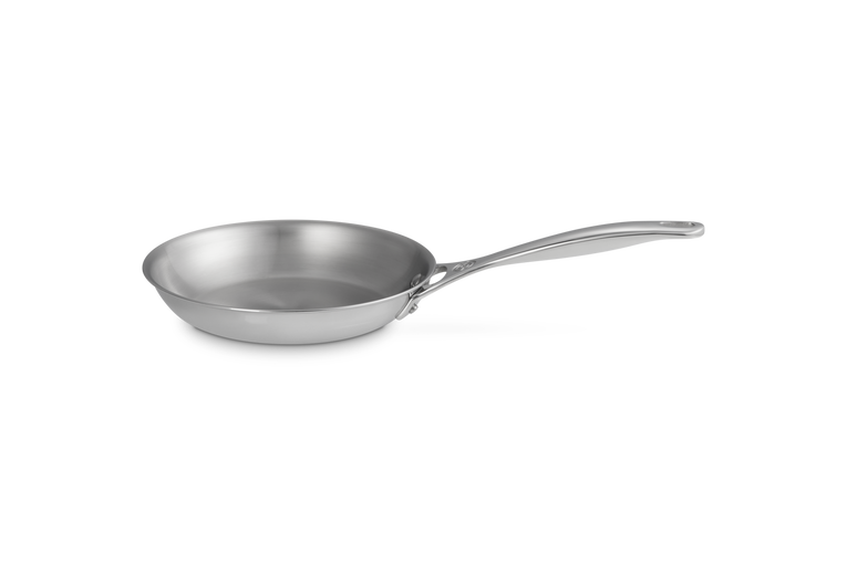 Le Creuset Signature Uncoated Shallow Frying Pan - Stainless Steel | 96600220000100
