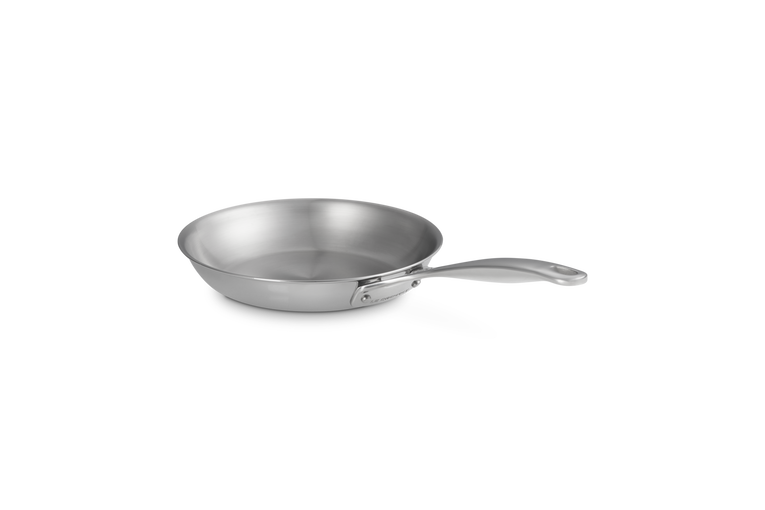 Le Creuset Signature Uncoated Shallow Frying Pan - Stainless Steel | 96600220000100