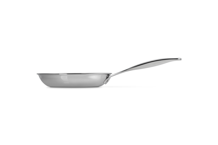 Le Creuset Signature Uncoated Shallow Frying Pan - Stainless Steel | 96600220000100