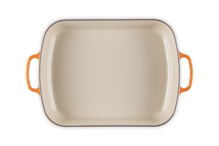 Le Creuset 37cm Cast Iron Roaster - Volcanic | 20184370902422