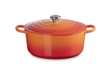 Le Creuset Signature 30cm Cast Iron Round Casserole - Volcanic | 21177300902430