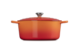 Le Creuset Signature 30cm Cast Iron Round Casserole - Volcanic | 21177300902430