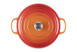 Le Creuset Signature 30cm Cast Iron Round Casserole - Volcanic | 21177300902430