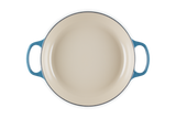 Le Creuset Signature 30cm Cast Iron Shallow Casserole - Deep Teal | 21180306422430