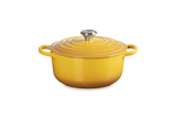 Le Creuset Signature 20cm Cast Iron Round Casserole - Nectar | 21177206724430
