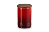 Le Creuset 770ml Stoneware Signature Storage Jar  - Cerise | 70819770600099