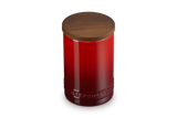 Le Creuset 770ml Stoneware Signature Storage Jar  - Cerise | 70819770600099