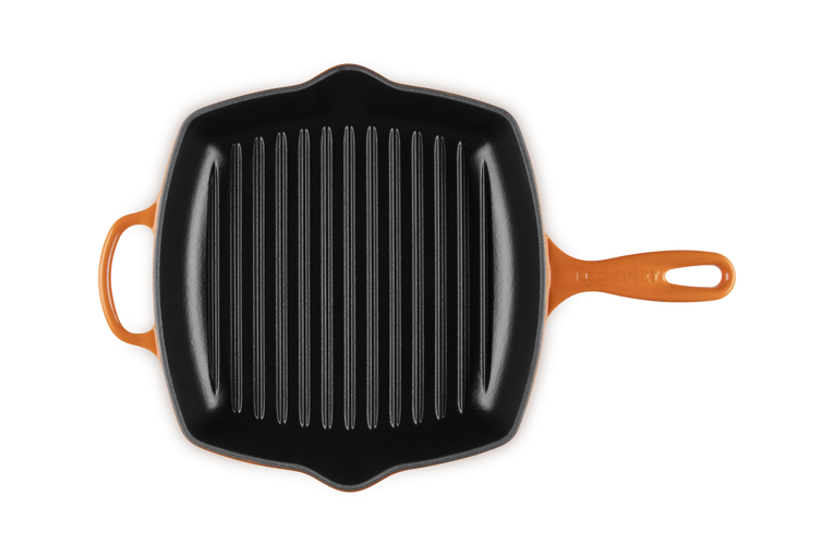 Le Creuset Signature 26cm Cast Iron Square Grillit - Volcanic | 20183260900422