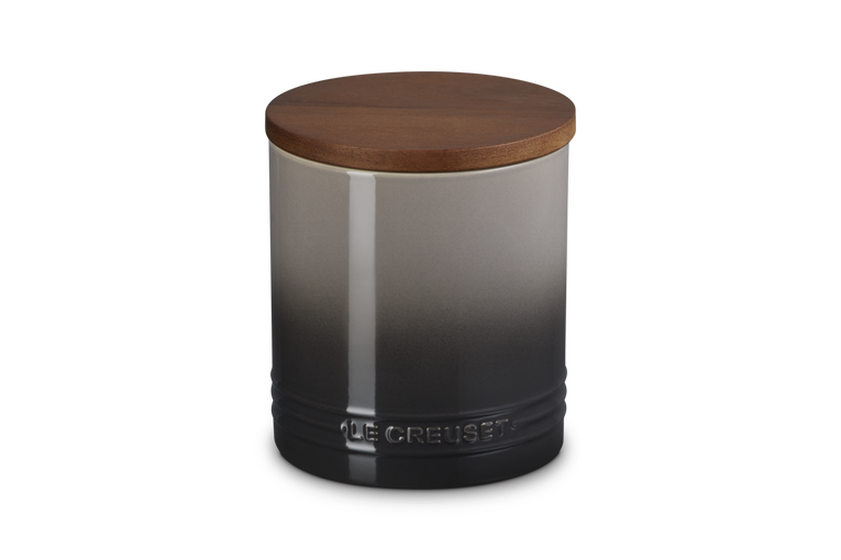 Le Creuset 1.1L Stoneware Signature Storage Jar  - Flint | 70819104440099