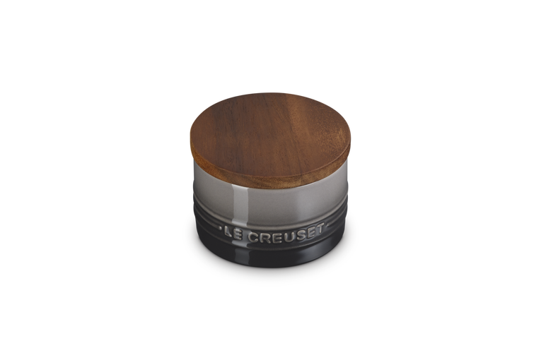 Le Creuset 200ml Stoneware Signature Storage Jar  - Flint | 70819204440099