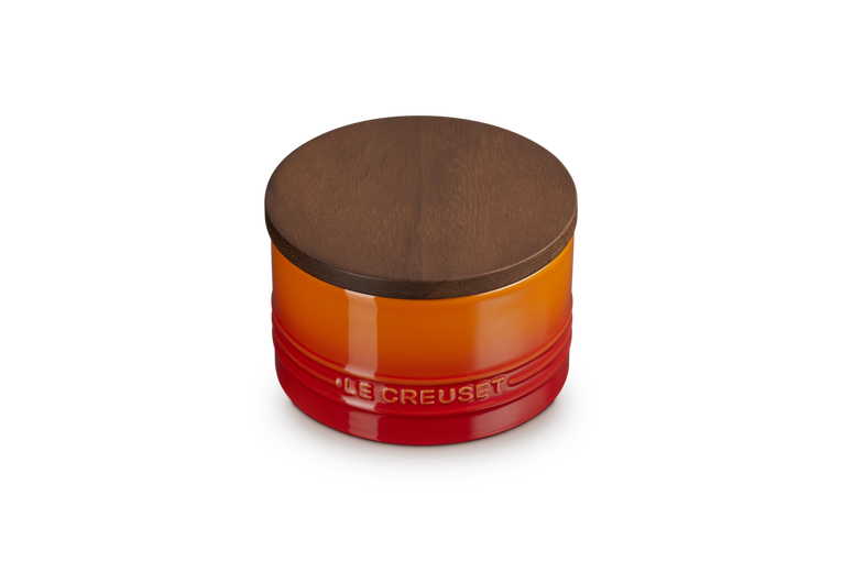 Le Creuset 470ml Stoneware Signature Storage Jar  - Volcanic | 96002000090000