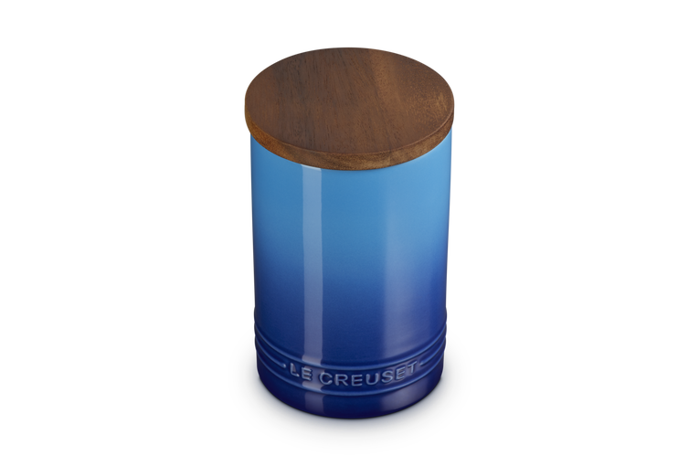 Le Creuset 770ml Stoneware Signature Storage Jar  - Azure | 70819772200099
