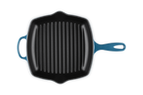 Le Creuset Signature 26cm Cast Iron Square Grillit - Deep Teal | 20183266420422