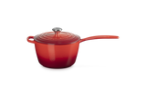 Le Creuset 18cm Cast Iron Saucepan - Cerise | 21181180602430