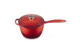 Le Creuset 18cm Cast Iron Saucepan - Cerise | 21181180602430