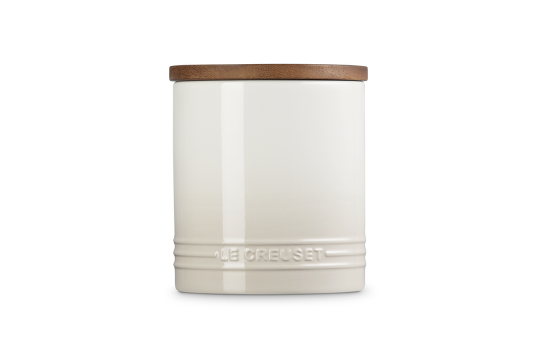 Le Creuset 1.1L Stoneware Signature Storage Jar  - Meringue | 70819107160099