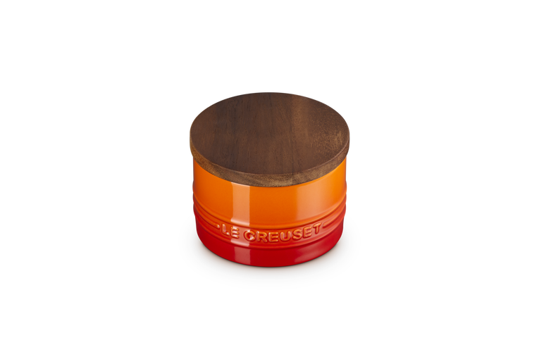 Le Creuset 200ml Stoneware Signature Storage Jar  - Volcanic | 70819200900099