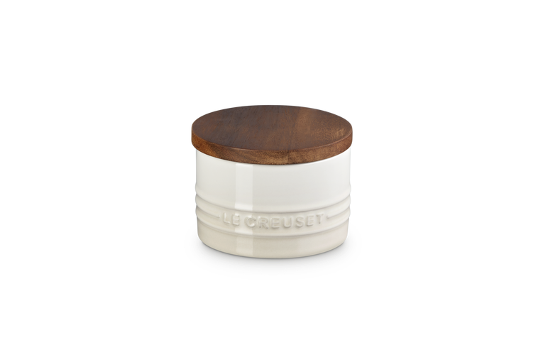 Le Creuset 200ml Stoneware Signature Storage Jar  - Meringue | 70819207160099