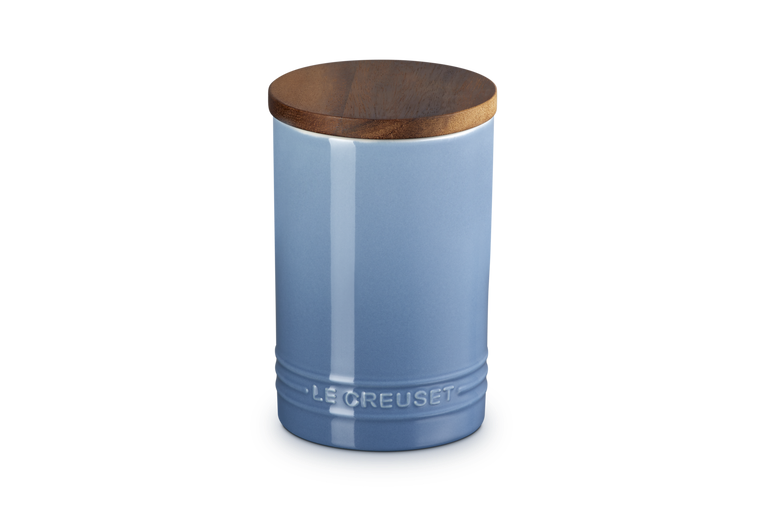 Le Creuset 770ml Stoneware Signature Storage Jar  - Chambray | 70819774340099