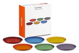 Le Creuset Stoneware Rainbow Set of 6 Dinner Plates | 79357005218000