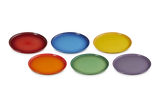 Le Creuset Stoneware Rainbow Set of 6 Dinner Plates | 79357005218000