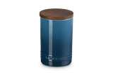 Le Creuset 770ml Stoneware Signature Storage Jar  - Deep Teal | 70819776420099