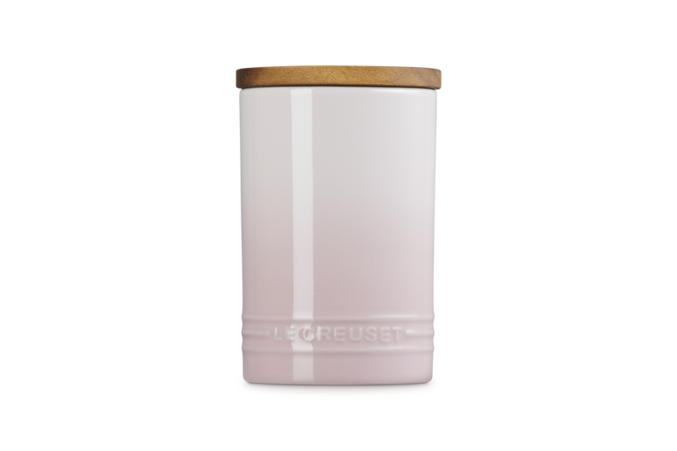 Le Creuset 770ml Stoneware Signature Storage Jar  - Shell Pink | 70819777770099