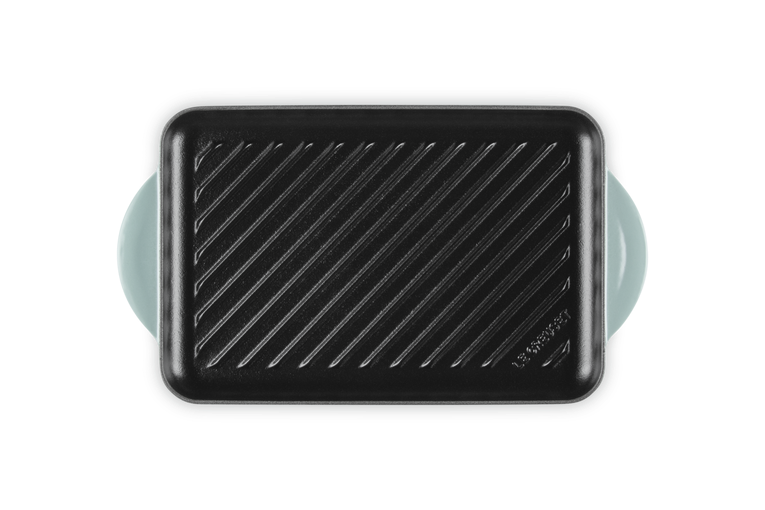 Le Creuset 32cm Cast Iron Rectangular Grill - Sea Salt | 20202327170460