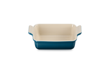 Le Creuset 19cm Stoneware Heritage Rectangular Dish - Deep Teal | 71102196420001