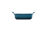 Le Creuset 19cm Stoneware Heritage Rectangular Dish - Deep Teal | 71102196420001