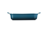 Le Creuset 32cm Stoneware Heritage Rectangular Dish - Deep Teal | 71102326420001