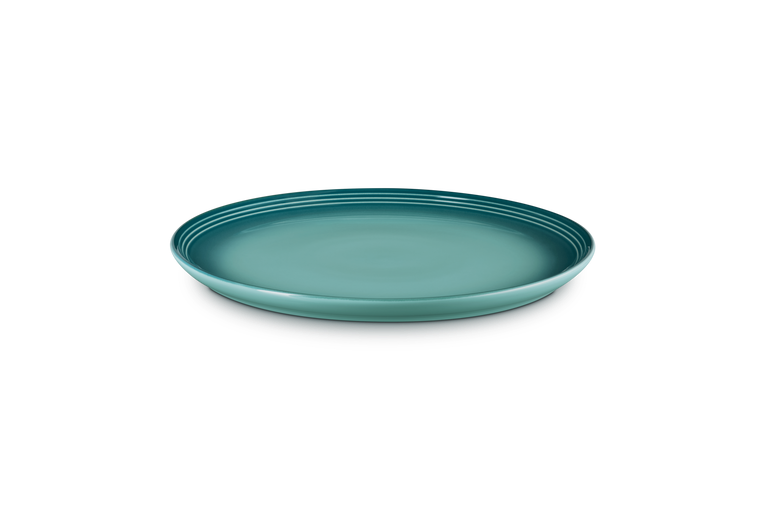 Le Creuset Stoneware 27cm Coupe Dinner Plate - Bleu Riviera | 70234270997099