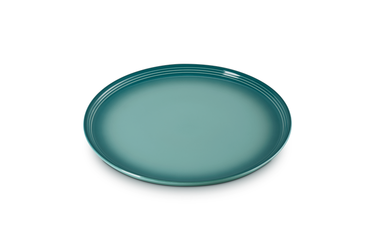 Le Creuset Stoneware 27cm Coupe Dinner Plate - Bleu Riviera | 70234270997099