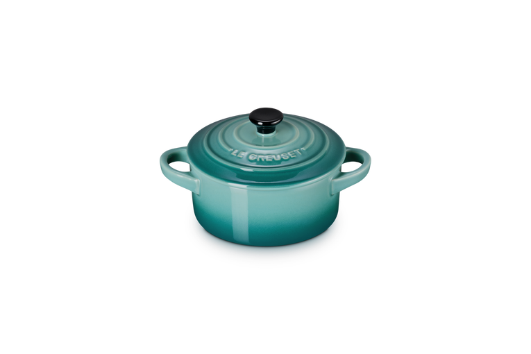 Le Creuset Stoneware 10cm Petite Casserole Dish - Bleu Riviera | 71901100990100