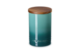 Le Creuset 770ml Stoneware Signature Storage Jar  - Bleu Riviera | 70819770990099